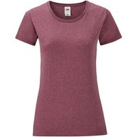 fruit of the loom camiseta iconic 150 para mujer