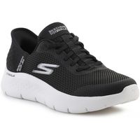 skechers zapatillas slip-ins go walk flex - grand entry 124836-bkw para mujer