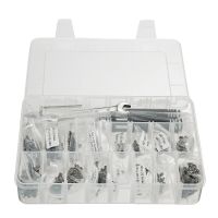 geprc caja de tornillos universal 460pcs m2 m3 tornillos de cabeza redonda con 2pcs destornilladores herramienta de bric