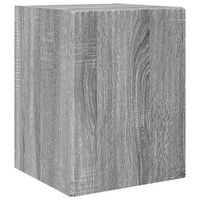 mueble de tv  mueble de salon  gabinete de tv montado en la pared gris sonoma 30 x 31 x 40 cm