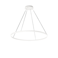 lampara colgante led giotto 60w blanca 3508-46-102 fabas luce