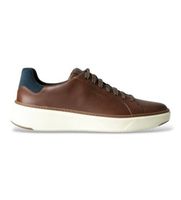 cole haan para hombre c45103 zapatillas grandpro topspin marron 41 piel plano cordones casual