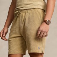 polo ralph lauren cotton-blend terry shorts - l