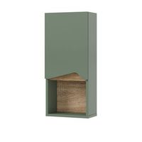 mueble de bano marelle 30 x 67 cm con puerta y compartimento abierto vicco
