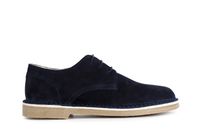 zapatos derby de piel de ante para hombre blue