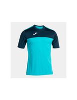 camiseta manga corta joma winner hombre turquesa