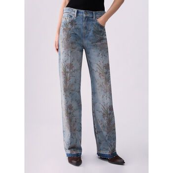 Liu Jo Jeans Jeans cintura alta con estampado para mujer