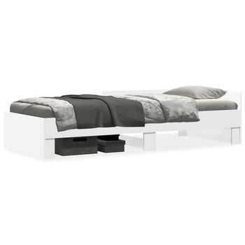 Estructura De Cama Madera De Ingeniería Blanca 90x200 Cm