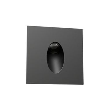 Aplique de pared empotrable led bely elite cuadrado (1w)