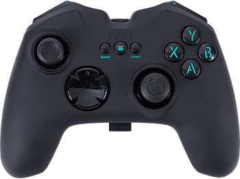 Mando - Nacon GC-200WL, Para PC, Inalámbrico, Vibración, Negro