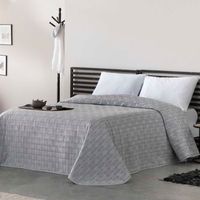colcha bouti aina gris cama 180