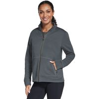 skechers chaqueta deporte go walk everywhere full zip hoodless para mujer
