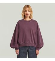 g-star para mujer d26361-d993-h731 sudadera overdyed lila s casual algodon manga larga