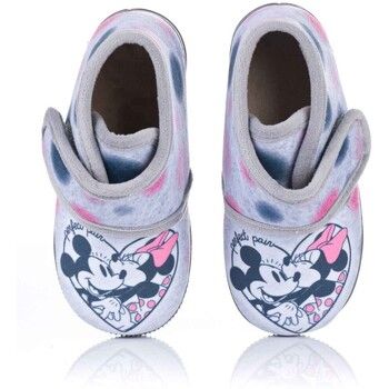 Vulca-bicha Pantuflas Zapatilla de casa - Mickey y Minnie para niña