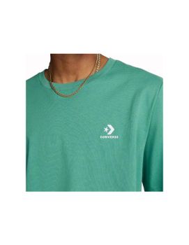 Camiseta Converse Classic Fit Left Chest Star Chevron Embroidered Verde