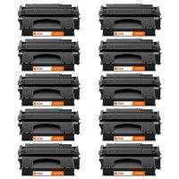 pccom essential hp q7553a53a toner compatible negro pack 10