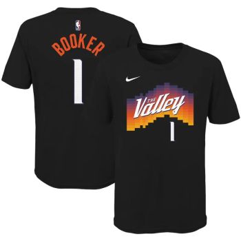 Camiseta Devin Booker Phoenix Suns - N & N Nike CE Junior