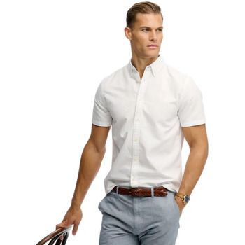 Superdry Camisa manga corta Preppy Oxford para hombre