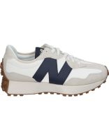 zapatillas new balance 327 blancas y azul marinas ws327kb 38