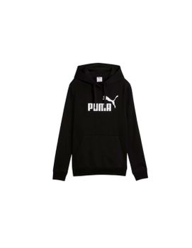 Sudadera Puma Essentials No. 1 Logo Hoodi, Negro Mujer