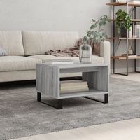 mesa de centromesa auxiliarmesa de cafe madera de ingenieria gris sonoma 60x50x40 cm cfw774342