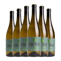 carlania vino blanco sant pere dambigats conca crianza 75 cl 115 vol pack de 6 unidades
