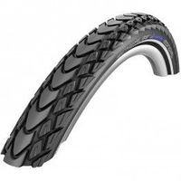 schwalbe cub  marathon mondial 28x200 dd v-guard plegable negro con reflectante 50-622