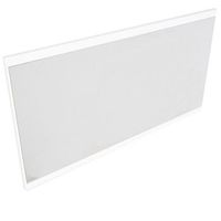 espejo de pared alice horizontal blanco mate 51x966x19 cm