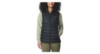 chaqueta sin mangas columbia powder lite ii mujer negra