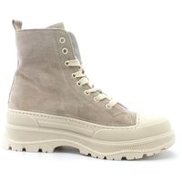 divine follie botines anfibio camoscio carrarmato beige leone08f para mujer
