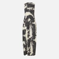 samsoe samsoe saandreas 15575 stretch-jersey dress - m - windows black