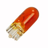 501a 12v 5w amber miniature bulb single boxed