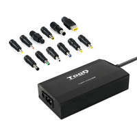 cargador automatico tooq 100w 1usb 12puntas