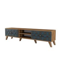 mueble tv class calcedonia nogal