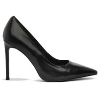 chiconic zapatos de tacon black nappa para mujer