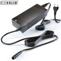 cargador compatible con le velo colmar bicicleta electrica 42v2a 3 pines go solid