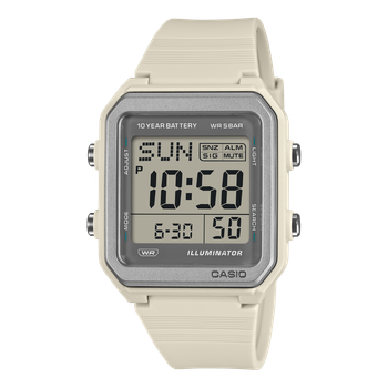 reloj unisex digital Casio W-221H-8AJF JDM 38.4mm Hora Mundial batería 10 años 50m WR JDM (mercado doméstico japonés)