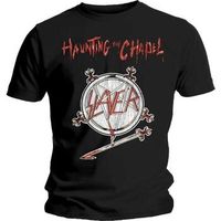 slayer camiseta manga larga haunting the chapel para hombre