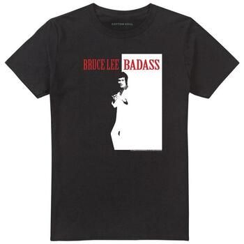 Bruce Lee Camiseta Badass para hombre