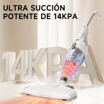 ENCHEN V1 – Aspiradora de Mano Potente 650W, 14 kPa, Filtro HEPA, Cable 5m, Ligera y Silenciosa (75dB), Ideal para Pelo de Mascotas y Hogar) – Diseño Compacto y Fácil de Limpiar