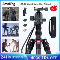 smallrig-tripode de camara de 78  tripode de aluminio plegable y monopie cabeza de bola de 360  placa desmontable y de liberacion rapida para telefono con camara