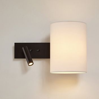 Aplique de pared con lector led torso l (3w)