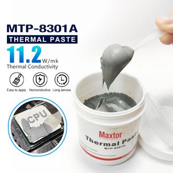 Pasta Térmica Maxtor 11.2W/mk, Grasa Termoconductora de Alto Rendimiento para Procesador Intel, CPU, GPU, PS4, Refrigeración de Computadora