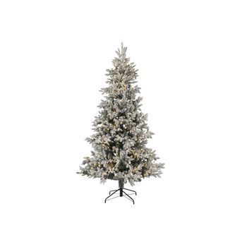 Arbol Led Pe 140x140x210 450leds Nevado Blanco