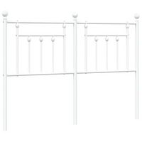 cabecerocabecero de camapanel de cabecera de metal blanco 150 cm
