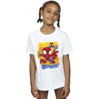 marvel camiseta spidey and his amazing friends para nina