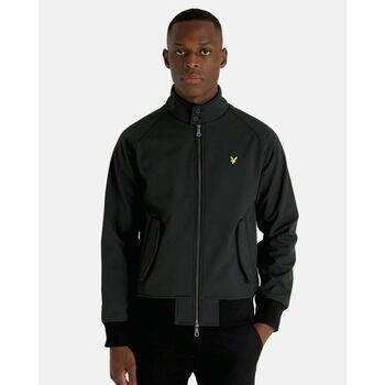 Lyle & Scott Chaquetas JK1910V HARRINGTON SOFTSHEEL-Z865 BLACK para hombre