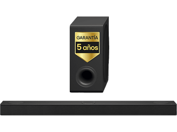 Barra de sonido - LG S80TY, Bluetooth, 480 W, 3.1.3 canales con subwoofer, Dolby Atmos y DTS, Negro