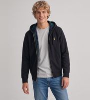 polo ralph lauren para hombre 710b28290001 sudadera cremallera negro s casual algodon