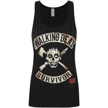 The Walking Dead Camiseta tirantes Survivor para mujer